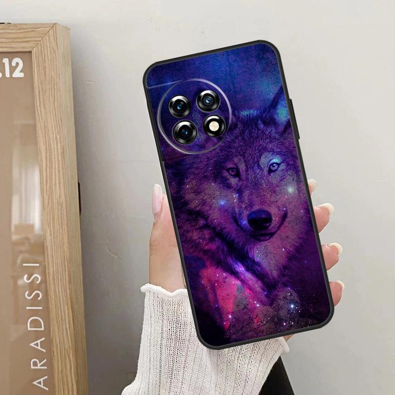 Чехол Animal Wolf Galaxy для OnePlus 12R 12 11 9 10 Pro 10R 10T OnePlus Nord 3 2T N10 N20 CE 2 Lite CE4