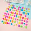 5pcs Cute Soft Squishy Dumpling Toy, Mixed Color Stress Reliever, Perfect Party Favor Classroom Prize Halloween Christmas Gift