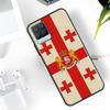 Georgia Flag Case For Realme 15 11 Pro Plus 12 13 14  C71 C75 C55 C51 C53 C25 C63 C61 C65 C67 GT6 GT7 Pro