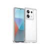 Гибридный чехол Xiaomi Redmi Note 13 Pro 5G (бампер + прозрачная задняя крышка) прозрачный