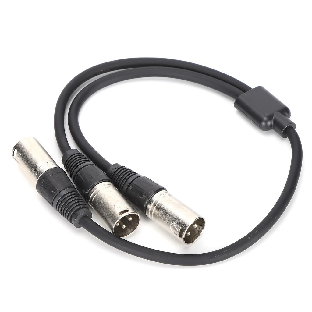 JORINDO JD60711 XLR Male to Dual XLR Male Cable YType Splitter Microphone Cable