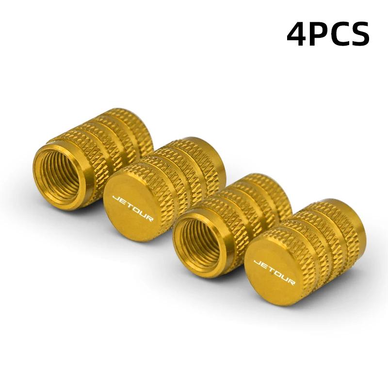 4 PCS Car Wheel Tire Valve Stem Cap Cover Aluminum, for Chery Jetour X70 X70SM X90 Plus X95 Dashing T2 T3c TRAVELER T-1 WW25