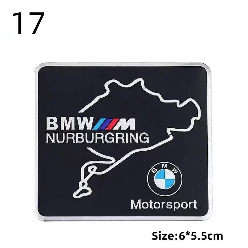 3D Metal Stickers Car Body Trunk Decal For BMW Series i3 i4 G07 G06 G05 G02 G01 F48 F39 G42 G30 G20 G26 F01 F02 F06 F30 F13 G32 K222