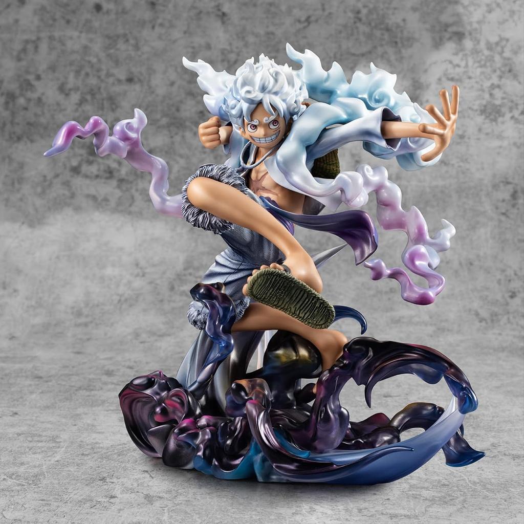 Megahouse One Piece Gear Five Monkey Luffy Pirate Portrait Collector Figure - - WA-Maximum - D.