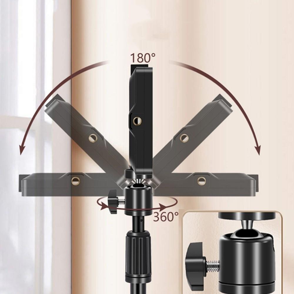 Светодиодный свет для прямой трансляции 360° регулируемый регулируемый дополнительный свет прямая трансляция