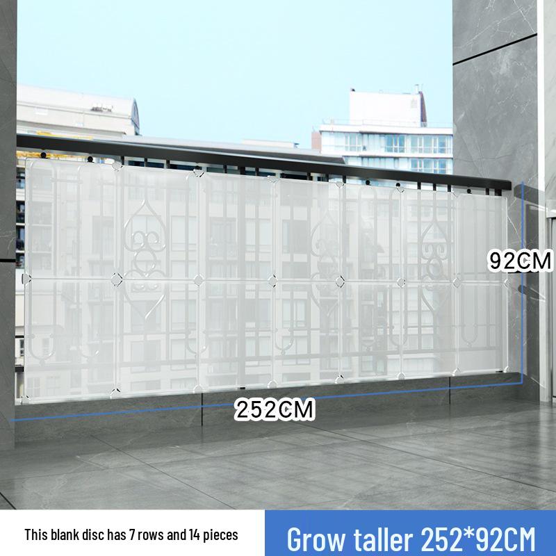 Экран для конфиденциальности и безопасности на балконе: Дождезащитное, Пылезащитное, Защищающее от домашних животных закрытое ограждение