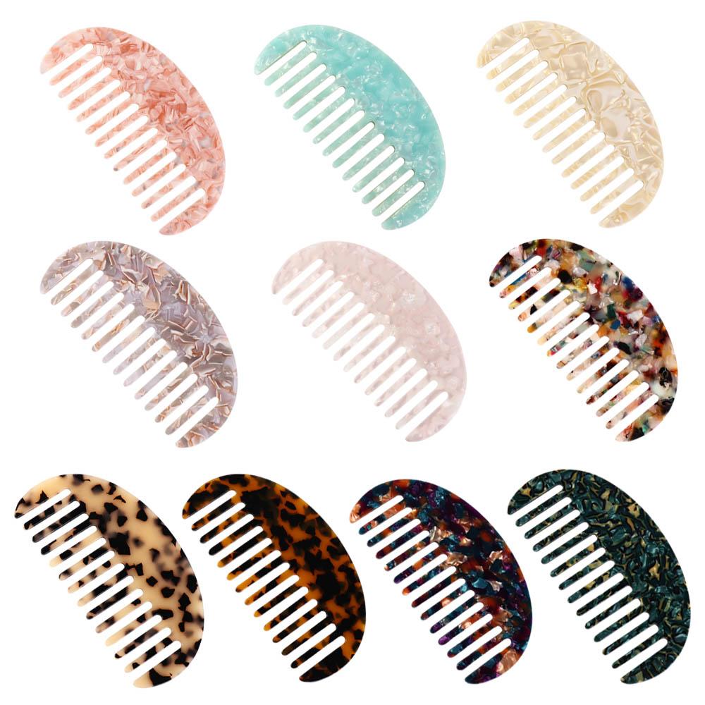 Hair Styling Tool Acetate Hair Combs Hair Cutting Brush Tortoise Shell Hairdressing Comb