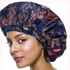 Waterproof Double Layer Bath Cap Anti-Fouling Shampoo Cap Print Hat Shower Cap  Swimming