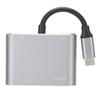 Алюминиевый сплав TYPEC к порту USB +HDMI+VGA+TYPEC Адаптер 4 в 1 Аксессуар для оборудования