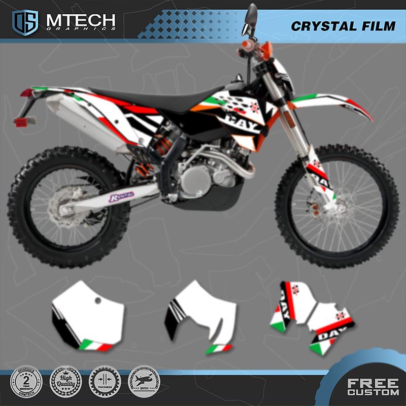 DSMTECH Графика для мотоцикла Фон Для KTM SX SXF 2007 2008 2009-10 EXC EXCF 125 250 300 450 2008 2009 2010-11 004