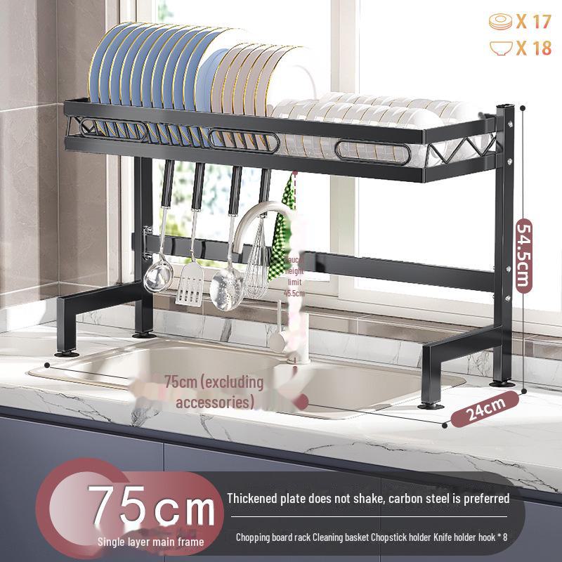 Многофункциональная кухонная мойка для хранения посуды и слива