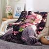 1Pc Owl Warrior Blanket For Couch Bed Plush Cozy Fuzzy Blanket Super Soft Warm Blankets For Fall And Winter 0918302