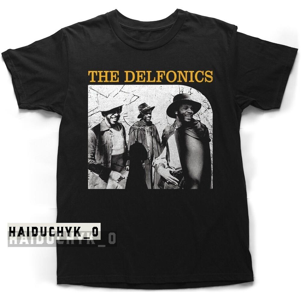 The Delfonics American R&B Soul Vocal Group Unisex Black T-shirt Size S-5XL Unisex T-Shirt