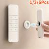 1/3/6 шт. Магнитный держатель пульта дистанционного управления, настенное крепление, клейкий держатель пульта дистанционного управления, прочный держатель пульта дистанционного управления для телевизора для домашнего офиса