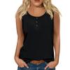 Women Summer Sleeveless Casual Solid Color O-Neck T-Shirt Tops Blouse
