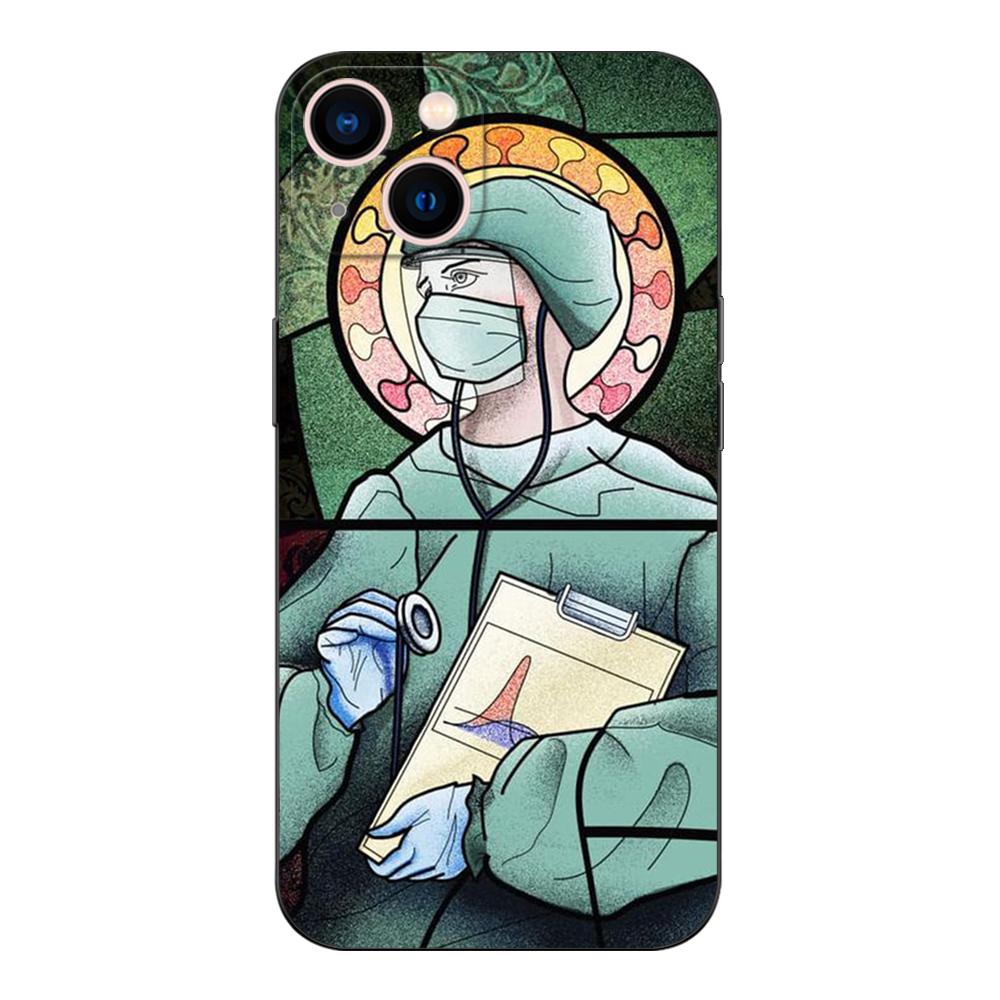 Черный чехол из ТПУ для OPPO A32 A33 A53 A53S A54 A55 A73 A74 A76 A77 A91 A94 A95 A93S A92S 4G 5G