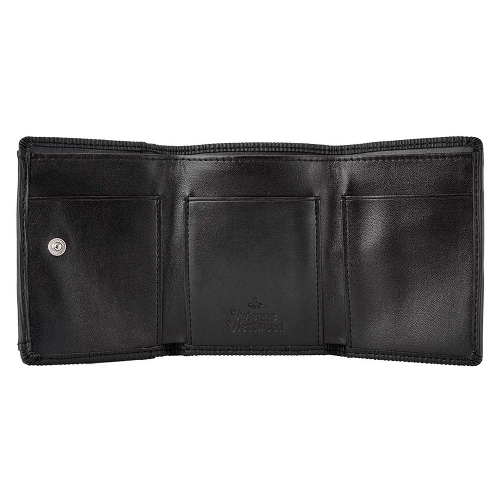 Кошелек 52010013 S000E POLLY SMALL FLAP PURSE N404 BLACK Черный [Vivienne Westwood] Три сложения для женщин [предмет]