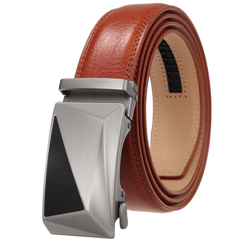 Ремень мужской, ремень с автоматической пряжкой, мужской ремень повседневный ремень Ly36-24983-1