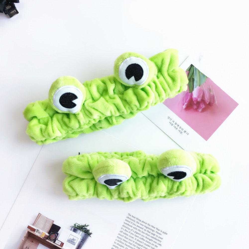 Funny Trendy Frog Hair Accessories Cute Hair Hoop Headwear Elastic Headband