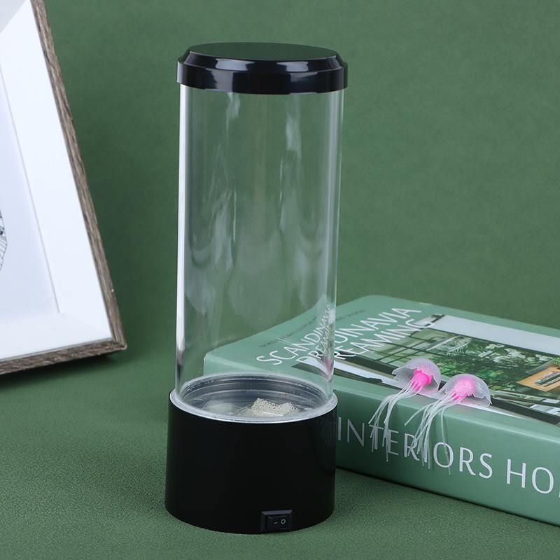 1Pc Color Changing Jellyfish Lamp Usb/Battery Powered Table Night Light Children'S Gift Home Bedroom Decor Kids Birthday Gifts