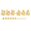 6 Pcs Electric Guitar Tuning Pegs Metal Gold Guitar Replacement Tuning Keys Peg Machine Head