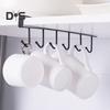 Подставка для кофейной чашки, крючок, устойчивый к ржавчине, прочный, выдерживающий нагрузку, легко устанавливаемый под шкафом держатель для кружек