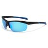 Men's Half-Frame Polarized Sports Sunglasses European-American Style UV Protection for Cycling Hiking Running Fishing