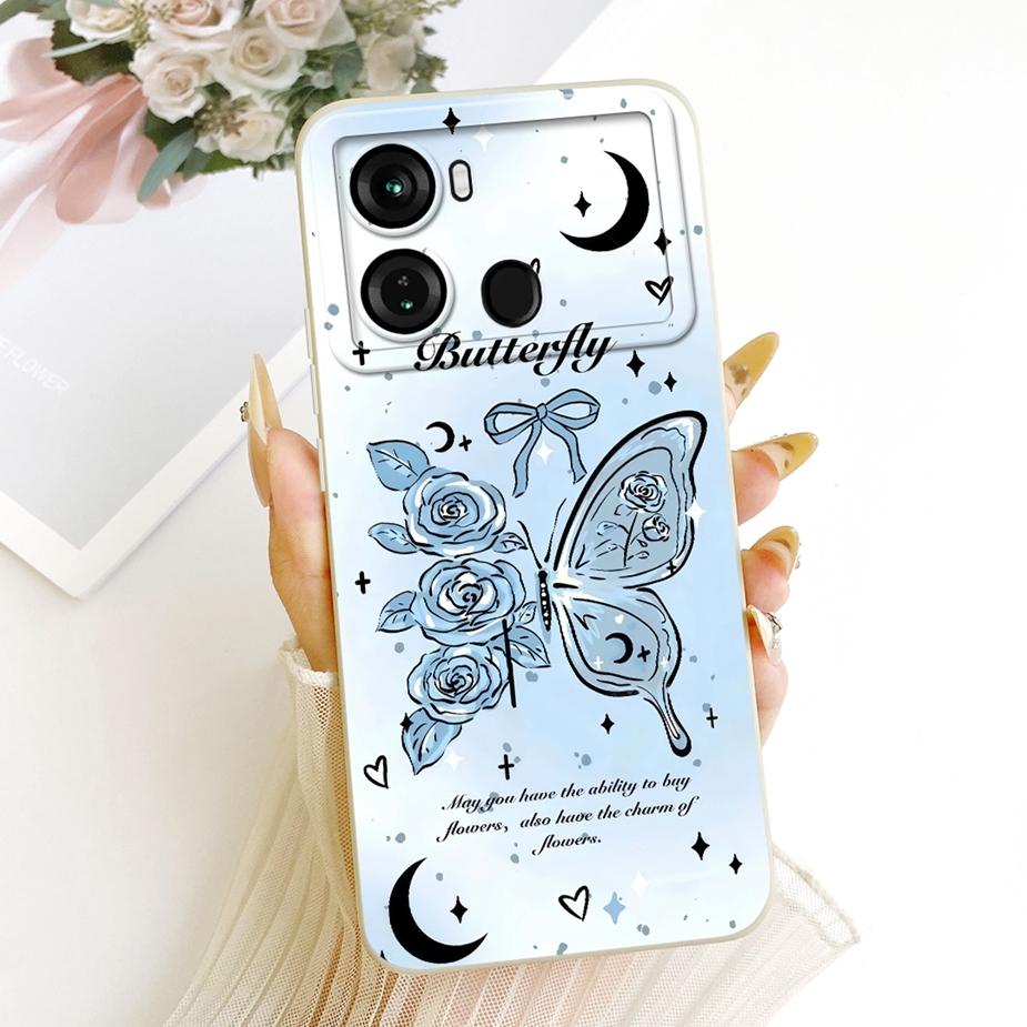 Чехол для Itel P40 Plus P683L Милый Мультяшный Кролик Мягкий Силиконовый Чехол для Телефона Для Itel P40 P 40 ItelP40 P40+ Задняя Крышка Fundas
