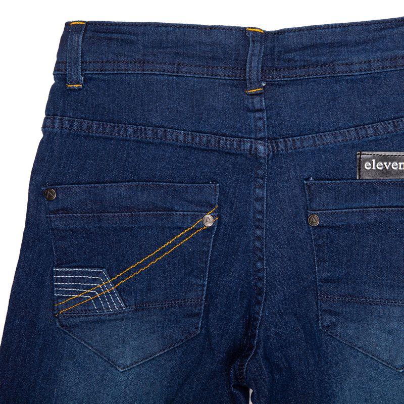 Детские шорты-бермуды сыро-синего цвета ELEVEN PARIS