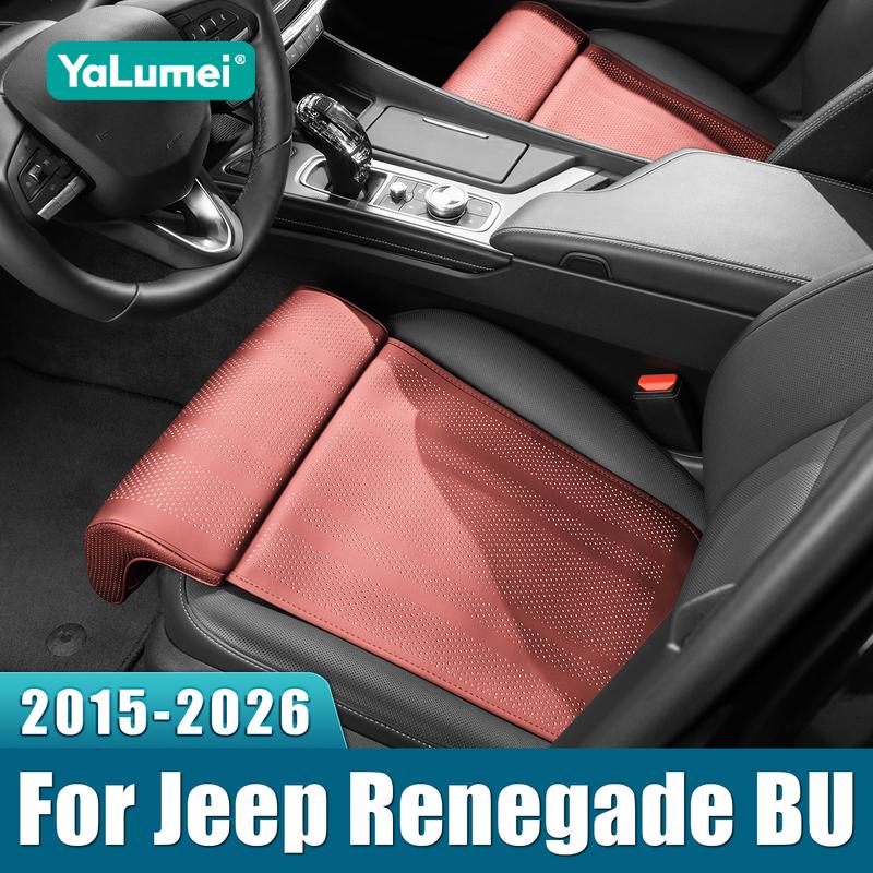 For Jeep Renegade BU 2015 2016 2017 2018 2024 2025 2026 Car Seat Leg Support Extension Mat Cushion Pad