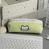 Plush Pencil Case Cat Embroidery Pencil Pouch Kawaii Stationery Pouch  School Supplies