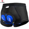 X-TIGER Men's Cycling Underwear Shorts 5D Gel Pad Breathable Non-Slip Bike Shorts Bike Underpant MTB Road Bike Riding Shorts