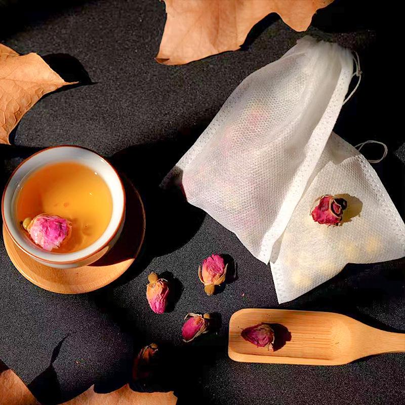 Большой нетканый фильтр для чайных листьев и одноразовый пакет для специй