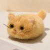 Stuffed Animals Black Cat Plush Keychain Fluffy Grey Cat Plush Dolls  Kids Toy