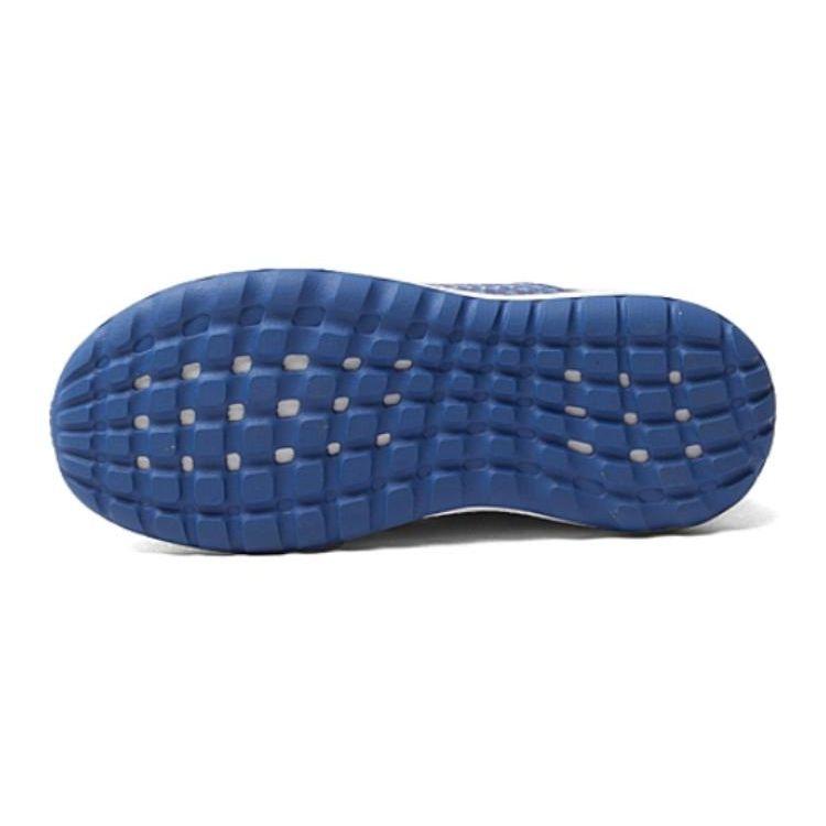 adidas Серия Bounce Удобные Нескользящие Амортизирующие Прочные Низкие Кроссовки для Бега Детские Кроссовки для Бега Синие Желтые AQ2918