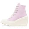 Chuck 70 De Luxe Wedge Удобные Высокие Кеды из Канваса Женские кроссовки Фиолетовый Белый Черный A07584C