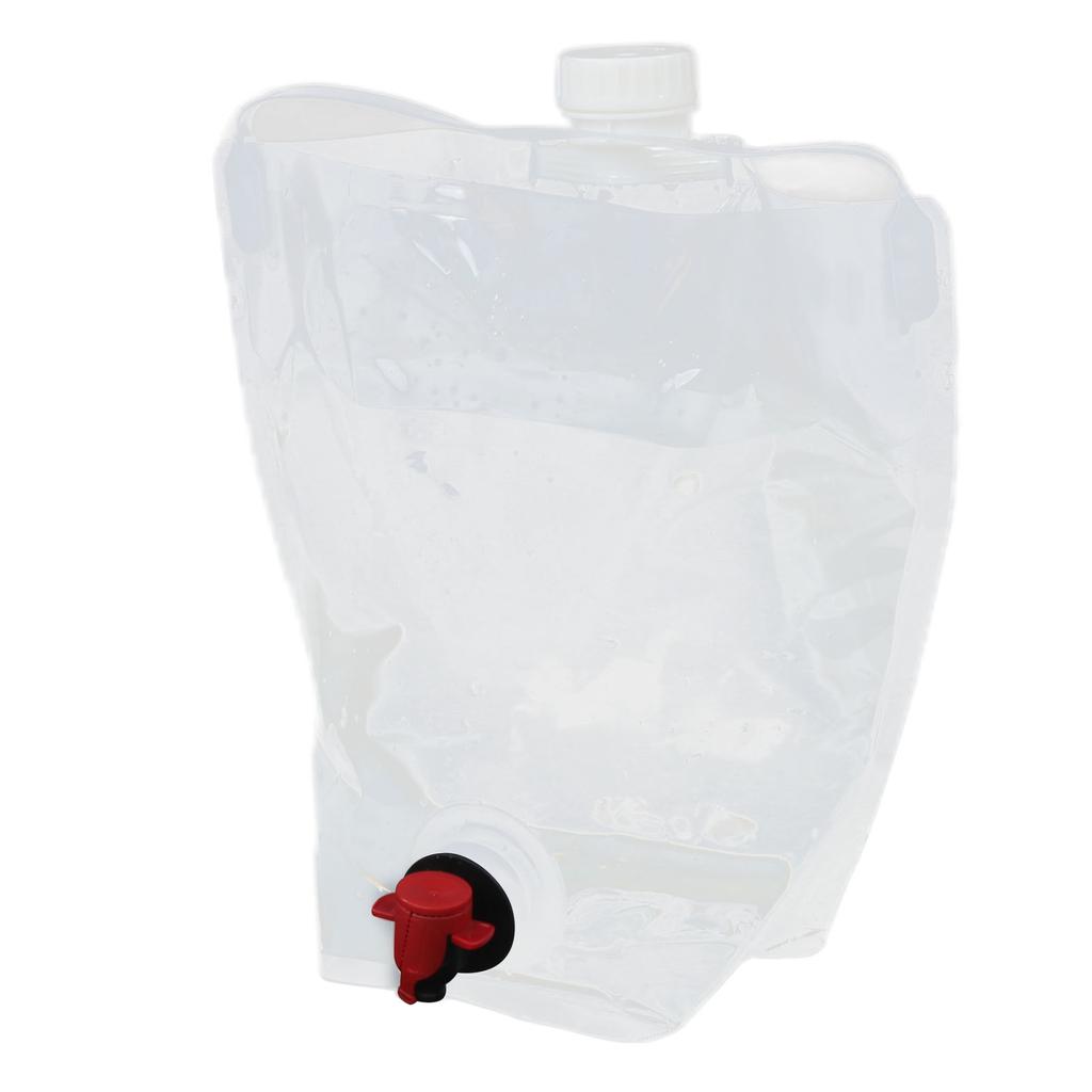 Складной контейнер для воды 5 л, складной контейнер из полиэтилена на открытом воздухе для барбекю, кемпинга, путешествий