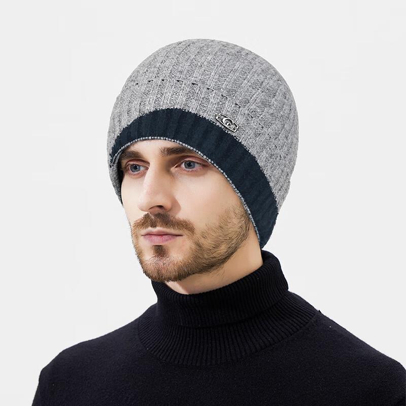 Unisex Warm Wool Knitted Beanie Hat