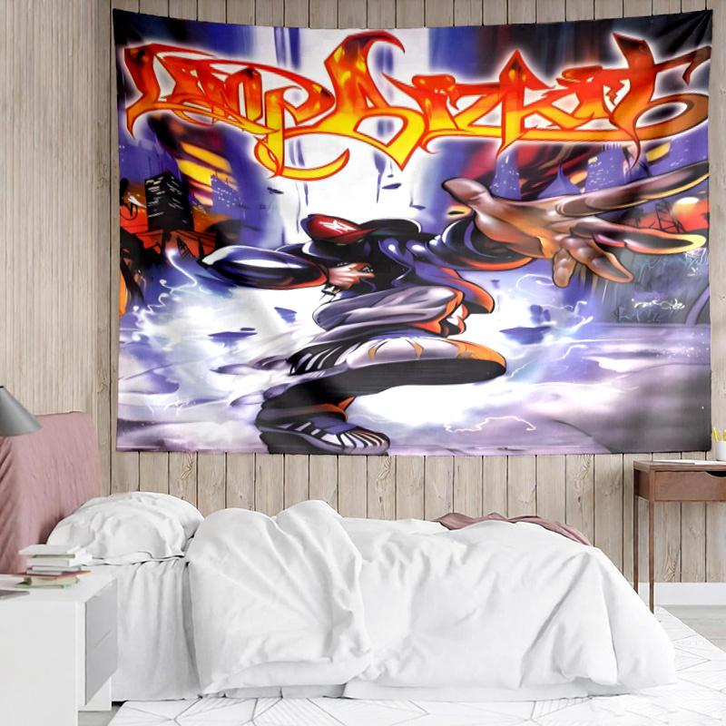 Limp Bizkit Wall Hanging Tapestry Wall Cloth Tapestries Decor Wall Bedroom Decoration