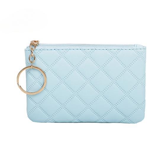 Женский кошелек портативный мини искусственная кожа гладкий молния брелок держатель для карт однотонный тонкий кошелек монетница взрослая сексуальная одежда MIT