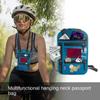 Многофункциональная сумка для паспорта с лямкой на шее, портативная дорожная сумка для авиабилетов, защитный чехол для документов, сумка для документов, держатель для карт, сумка для телефона