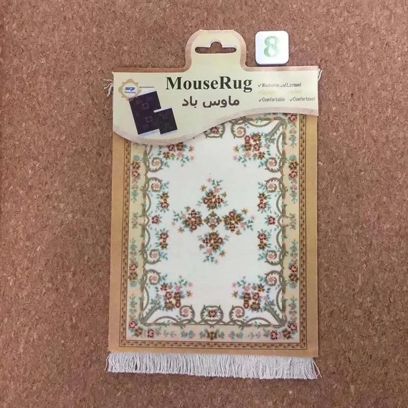 23X18CM Persianrug Desk Mat With Pattern Aesthetic PC Accessories Pads Laptop Notebook Gamer Carpet Company Computer Components