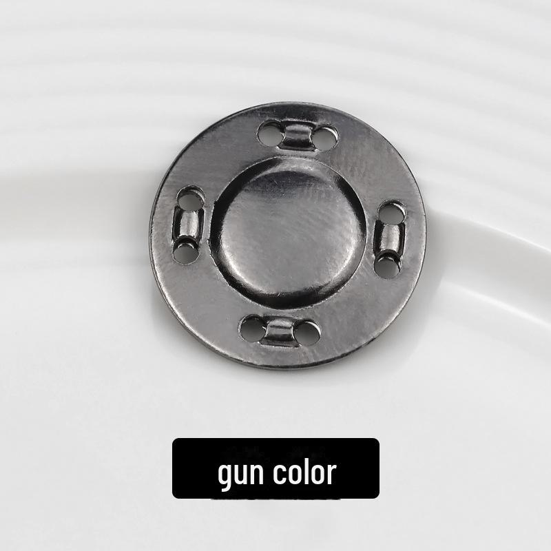 Скрытая магнитная кнопка для пальто, кардиганов и сумок - прочная металлическая невидимая застежка