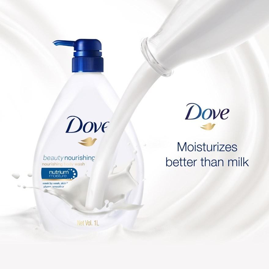Питательный гель для тела Dove Beauty 1000 мл