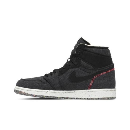 Кроссовки Air Jordan 1 High Zoom Crater Retro Темно-серый CW2414-001
