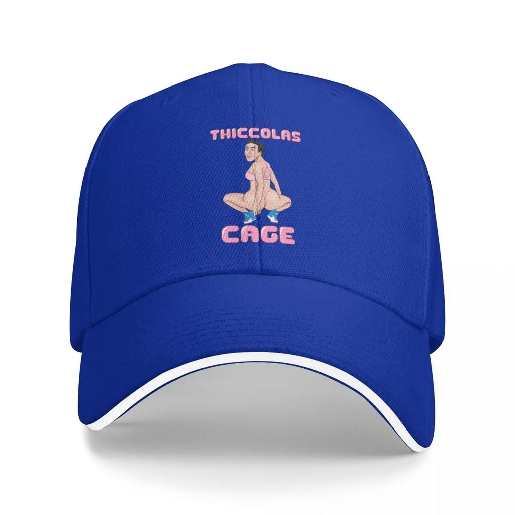 Бейсболки Thiccolas Cage Забавный Мем Кепка Мужские Женские Спортивные Летние Шляпы