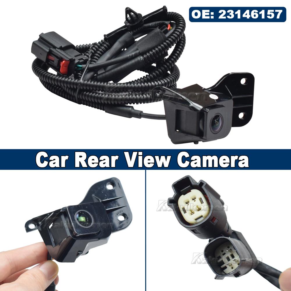 Vehicle HD Rear View Reversing Back up Parking Camera 23146157 20837341 GM1960100 For Chevrolet Silverado GMC Sierra 2009-2014