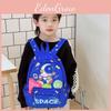 Prints Astronaut Letters Kids Cartoon Backpack Breathable School Bag