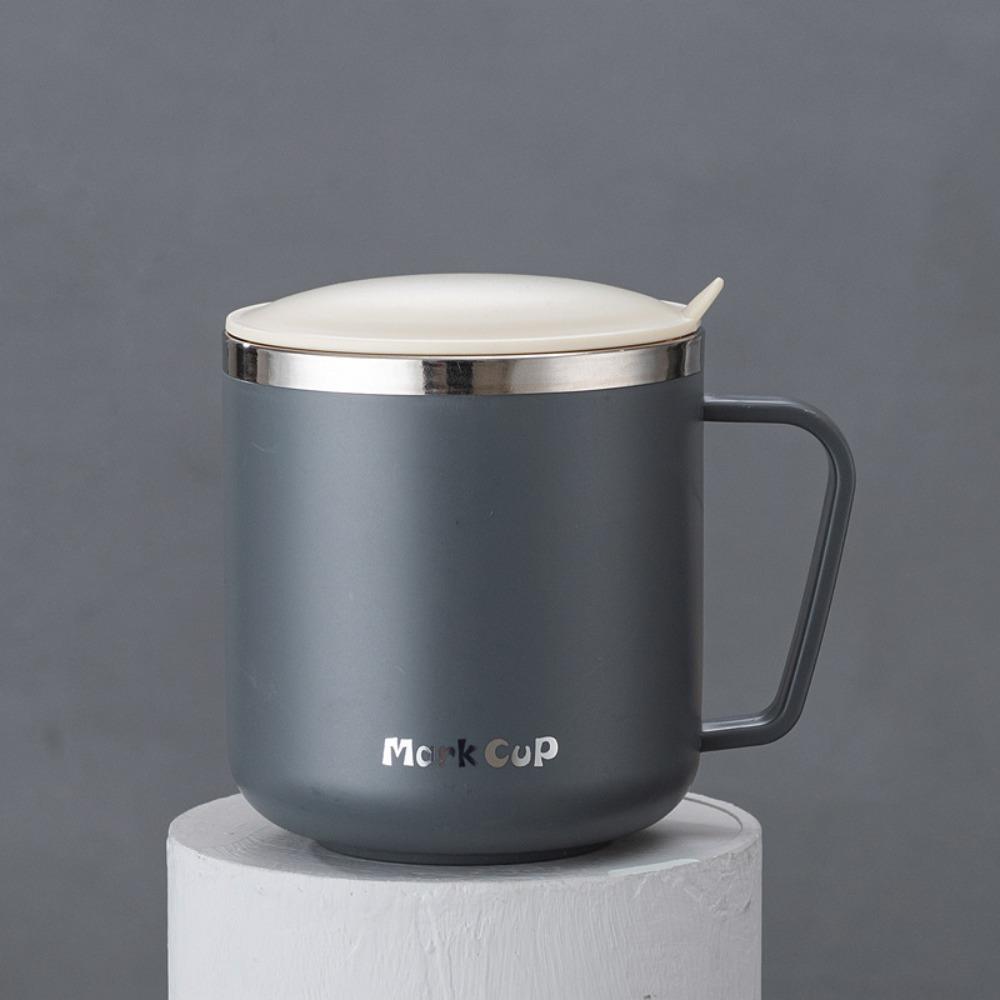 Stainless Steel Insulated Water Cups Double Wall Vacuum Flask Portable Milk Coffee Cup Home
