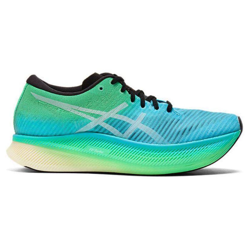 Asics Metaspeed Sky Gradient Thick Sole Durable Breathable Low Top Running Shoes Women Sneaker Blue Green 1012B069-001